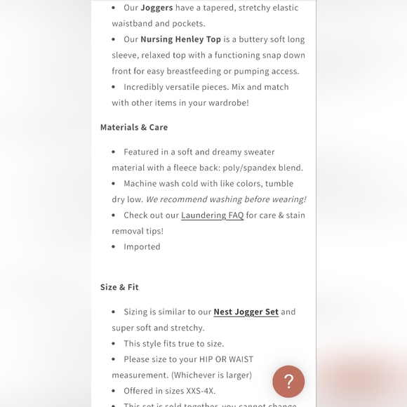 Latched Mama Holiday Jogger Set - Picture 3 of 4